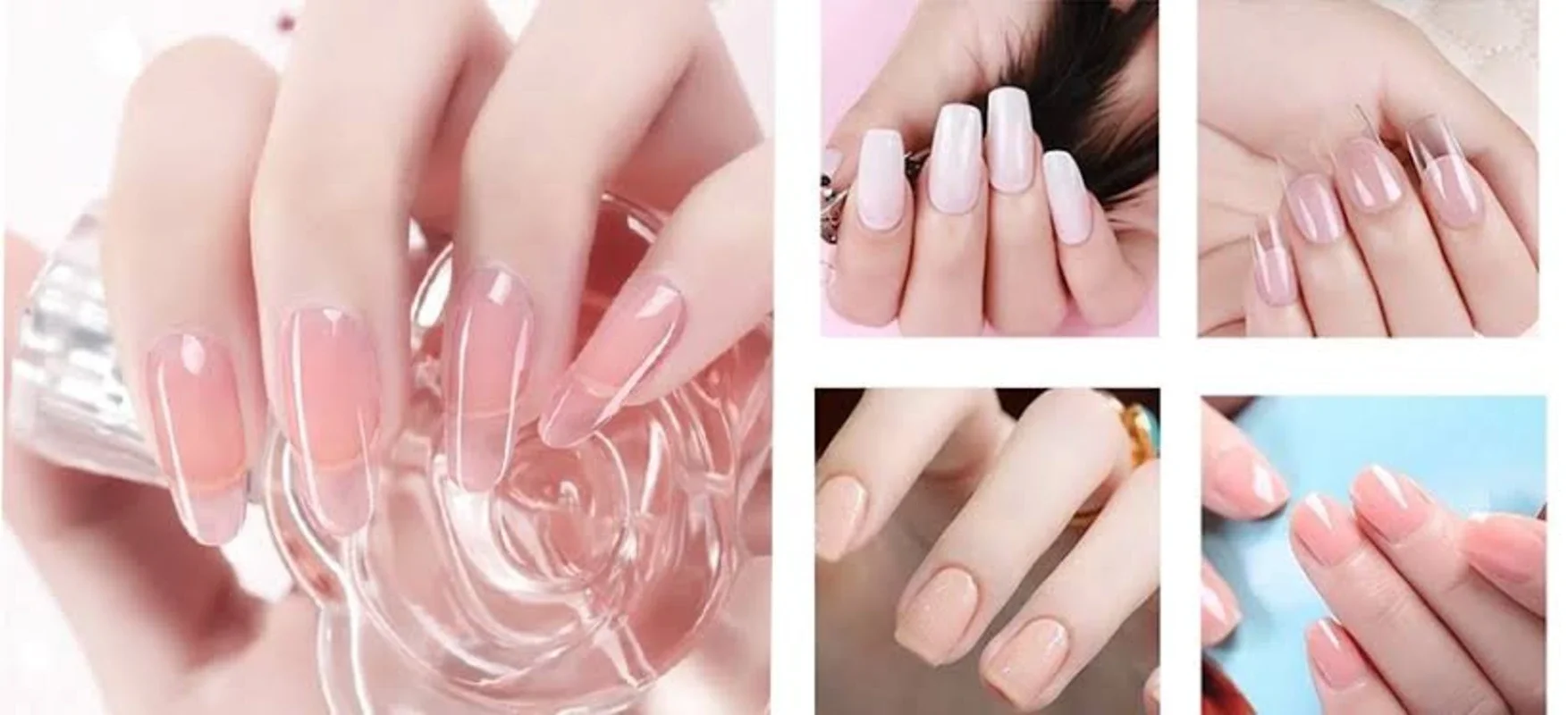 بررسی تفاوت کاشت ناخن ژله‌ای و کاشت پودری