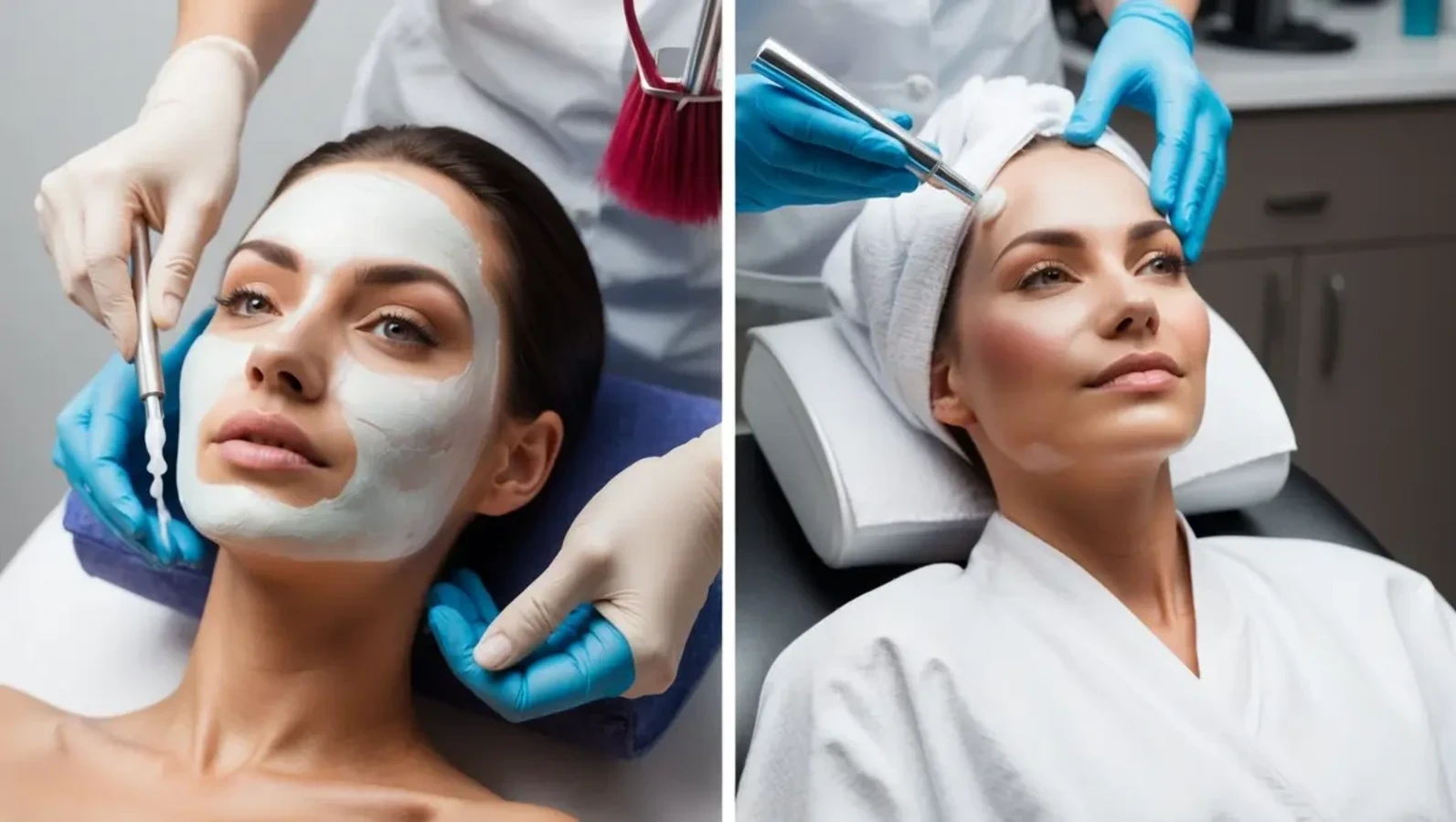 مقایسه روشهای پاکسازی پوست دستی و هیدروفیشیال